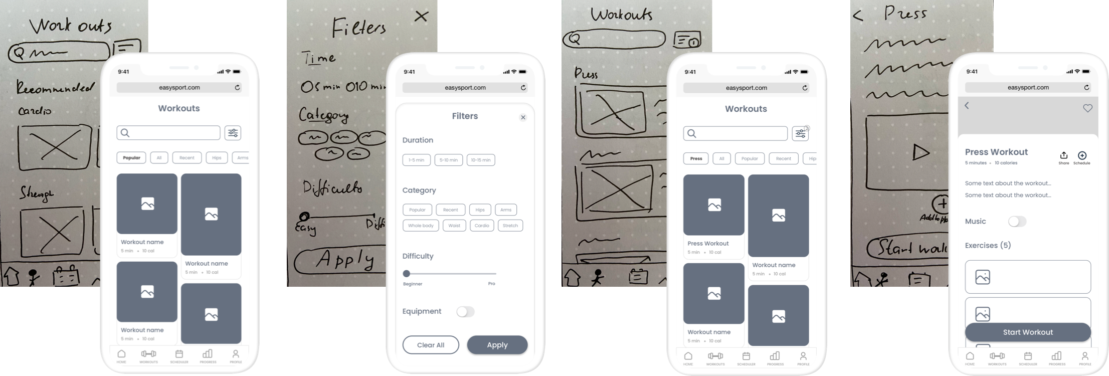 wireframes